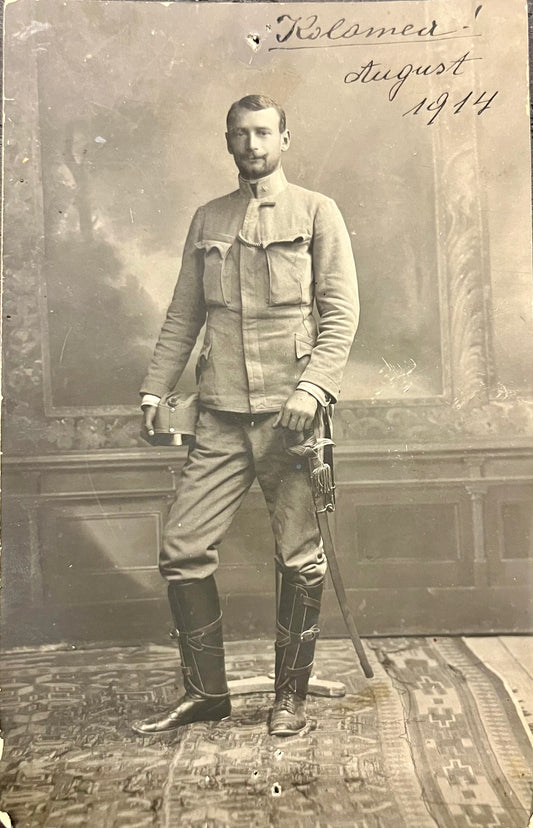 Historisches Soldatenfoto – Kolomea, August 1914