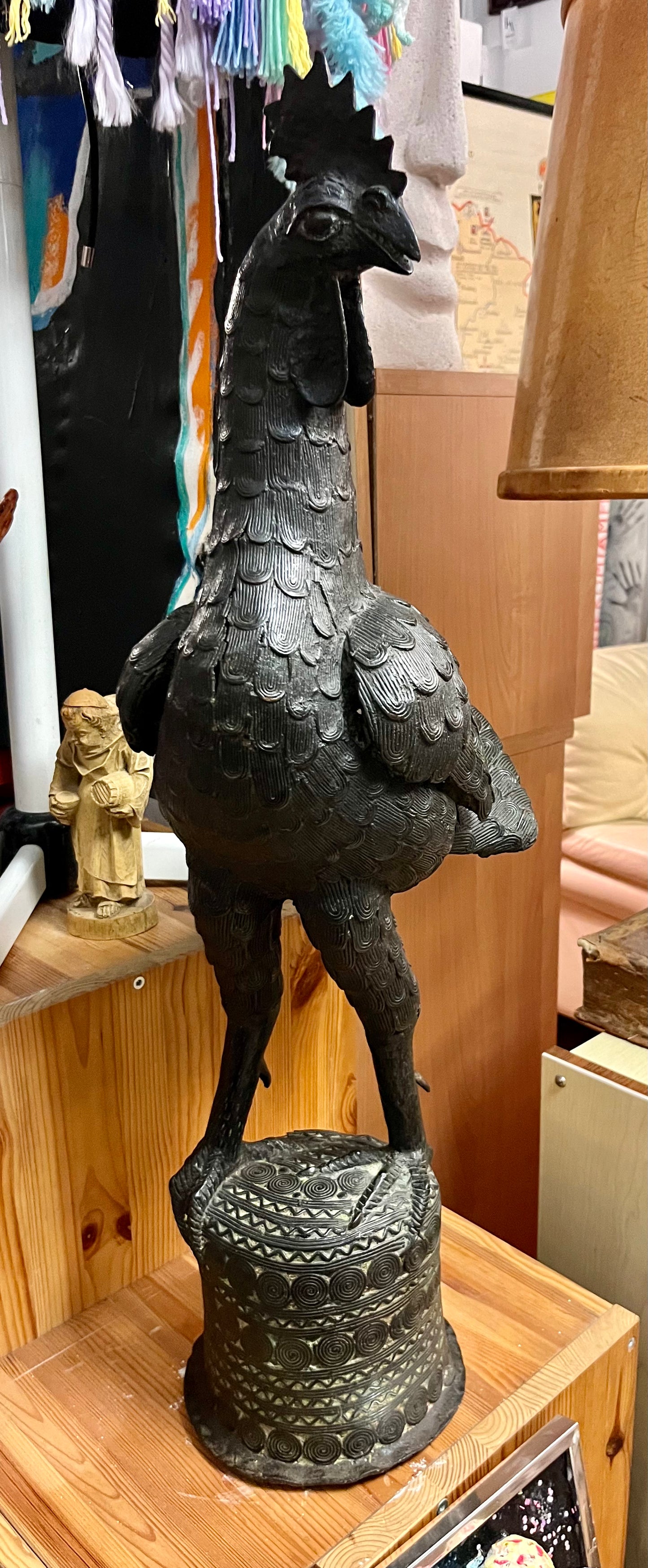 Großer Bronzegockel, Benin