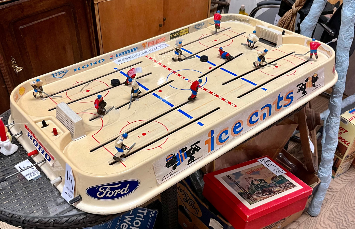 Vintage Tisch Ice Hockey