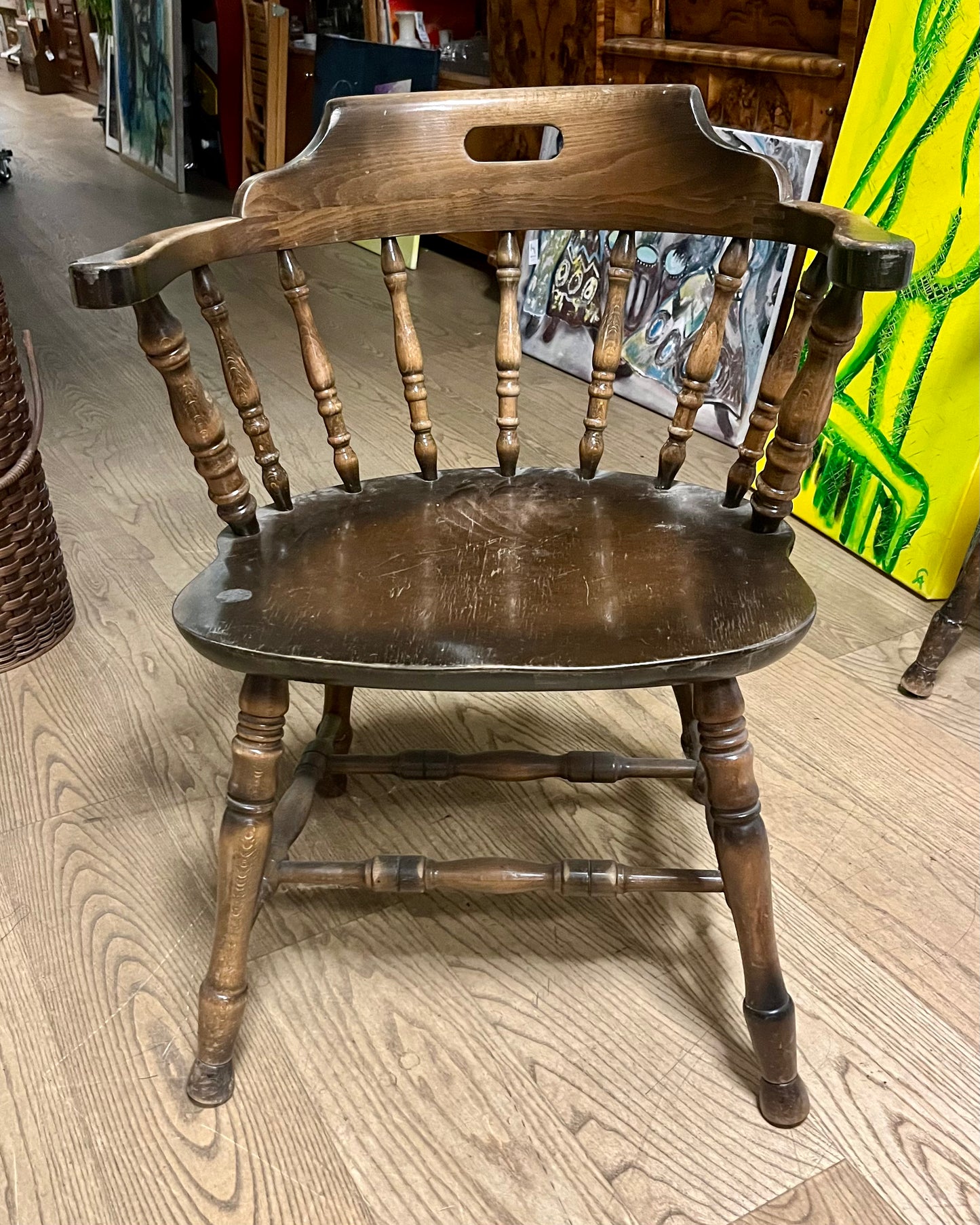 Vintage Stuhl rustikal