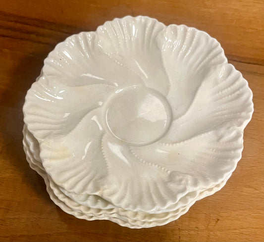 Set Vintage Porzellan Unterteller