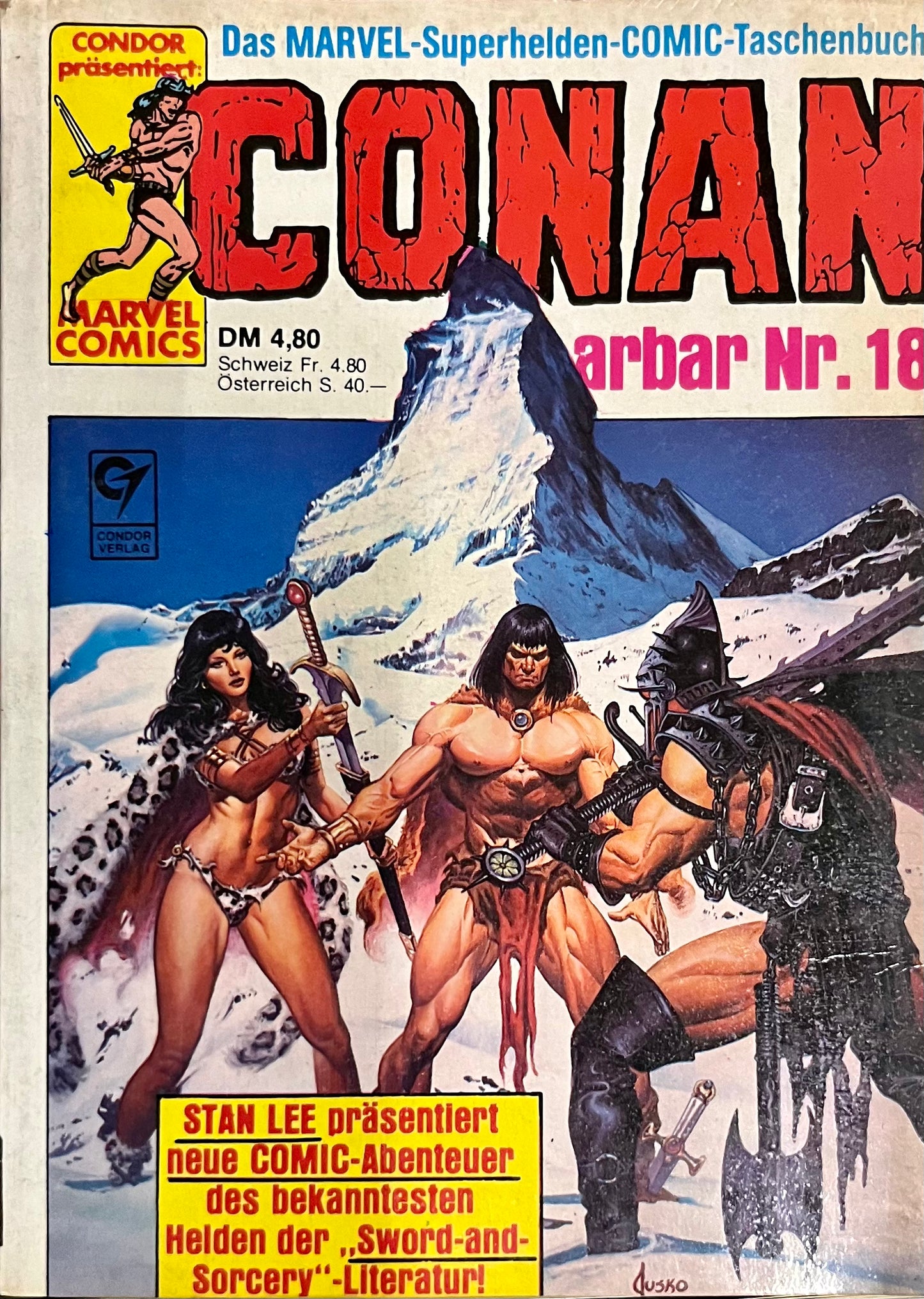 Nr. 18 der deutschen Comic-Reihe Conan der Barbar
