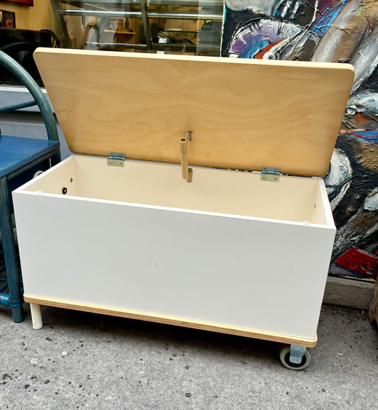 Vintage Roll Kiste Holz