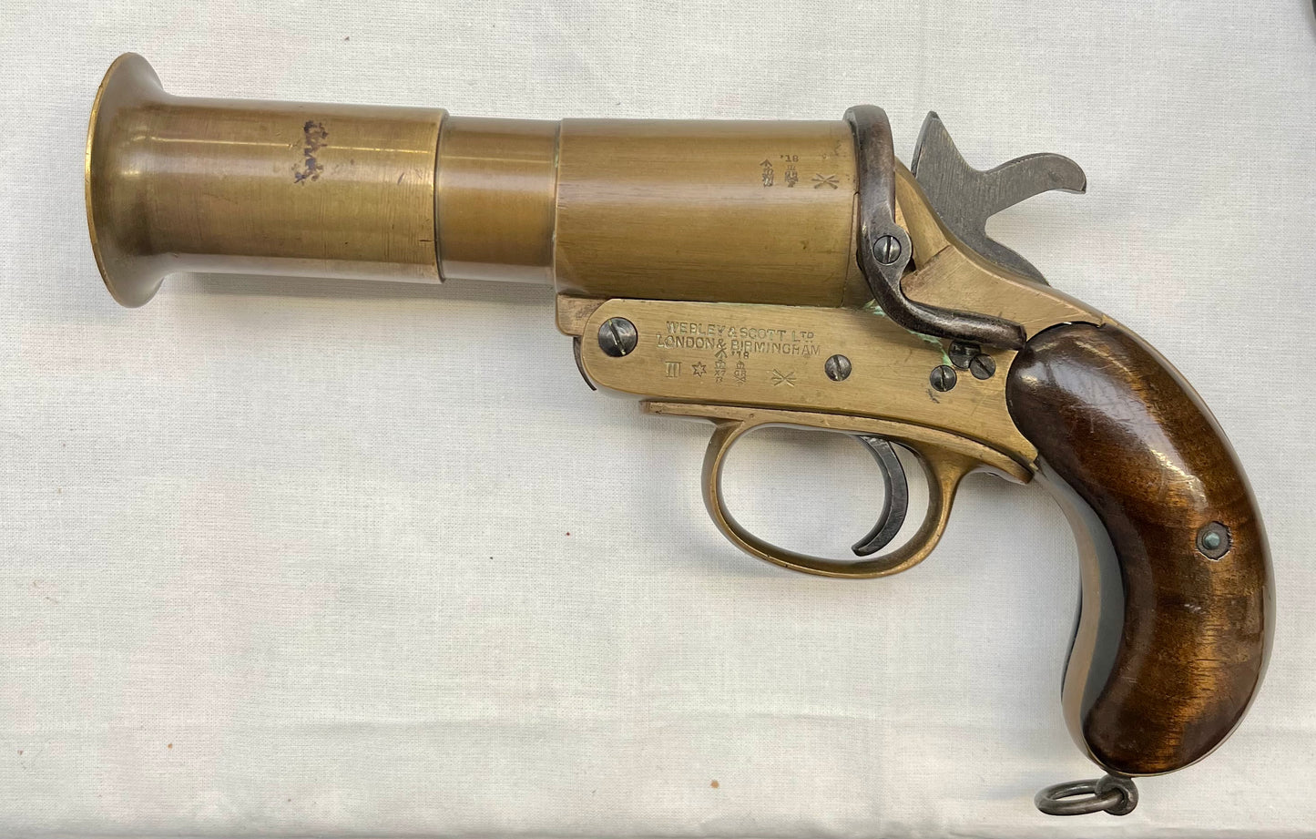 Signalpistole England um 1900