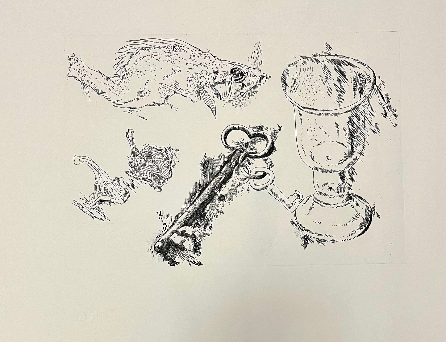 Günther Grass Radierung