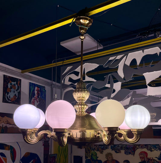 Vintage monumentaler Luster um 1900, Wien