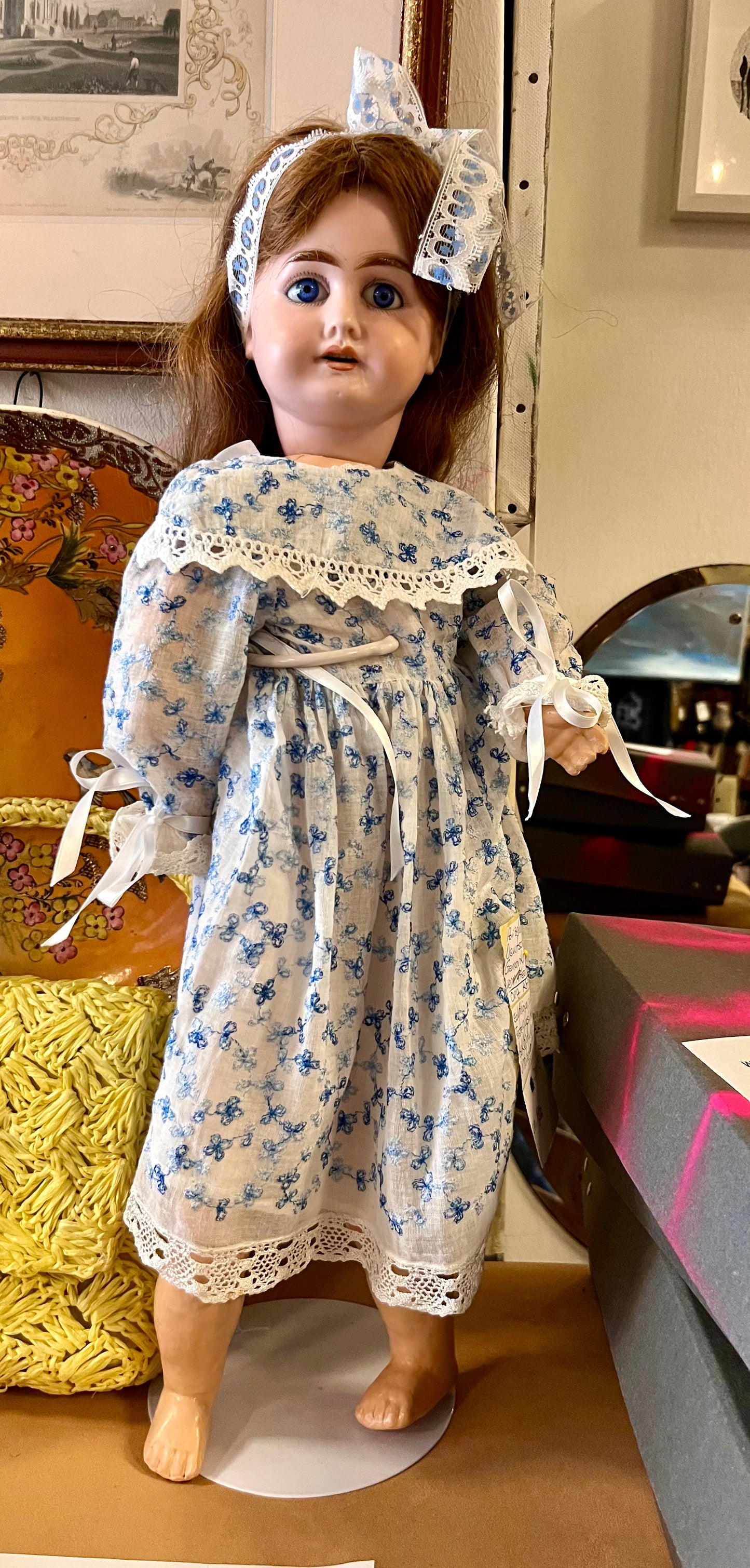 Porzellankopf Puppe, Deutschland um 1900