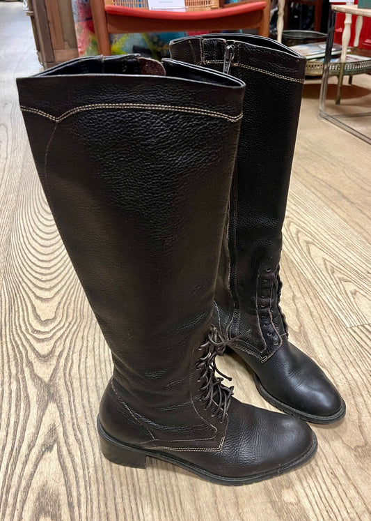 Vintage Rene Lezard Stiefel Größe 37