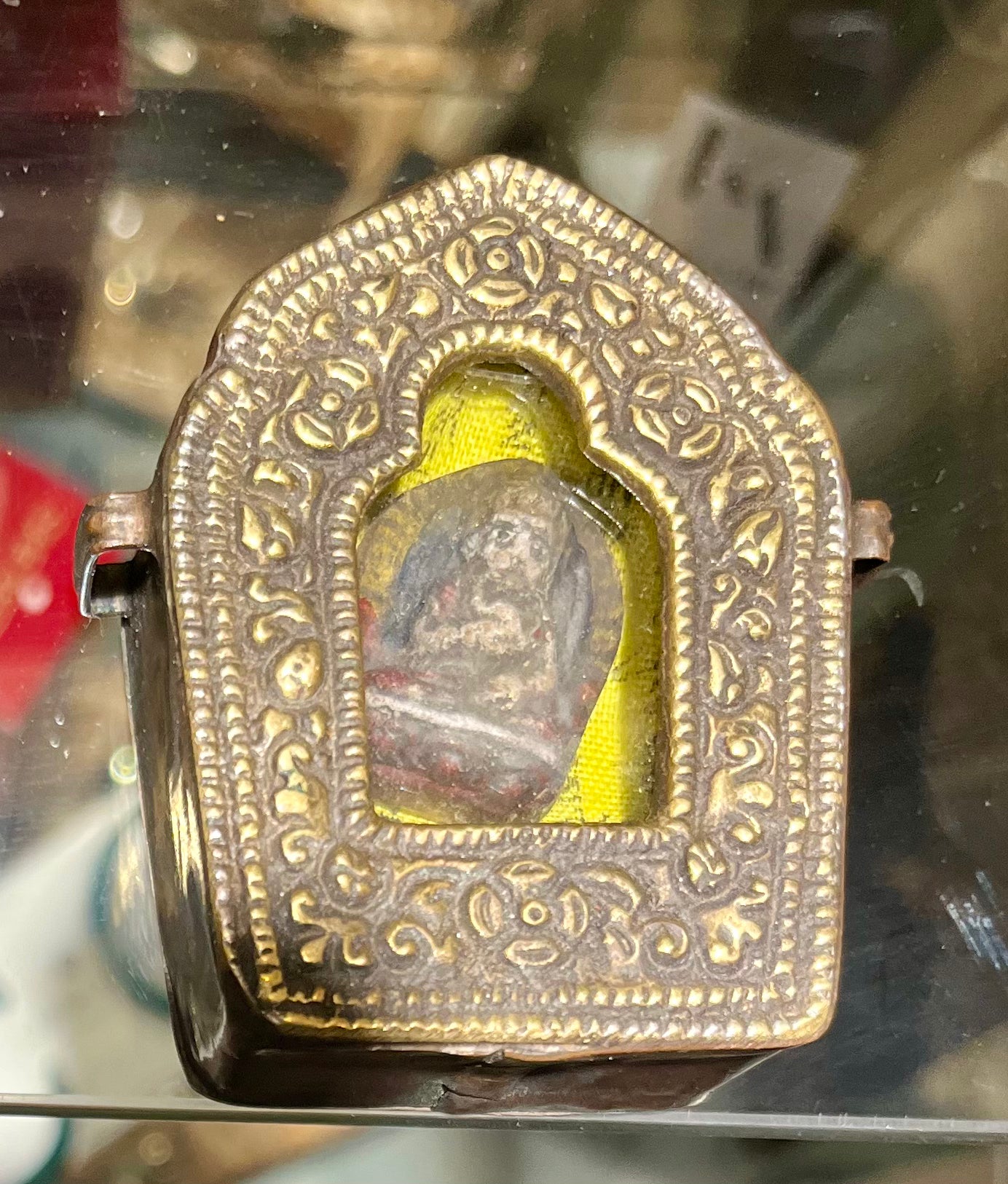 Tibet Ghau tragbarer Schrein