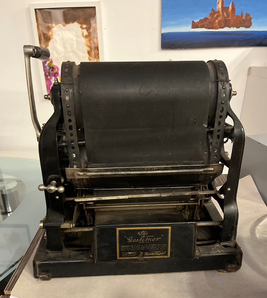Gestetner Rotary Cyclostyle – historischer Vervielfältiger