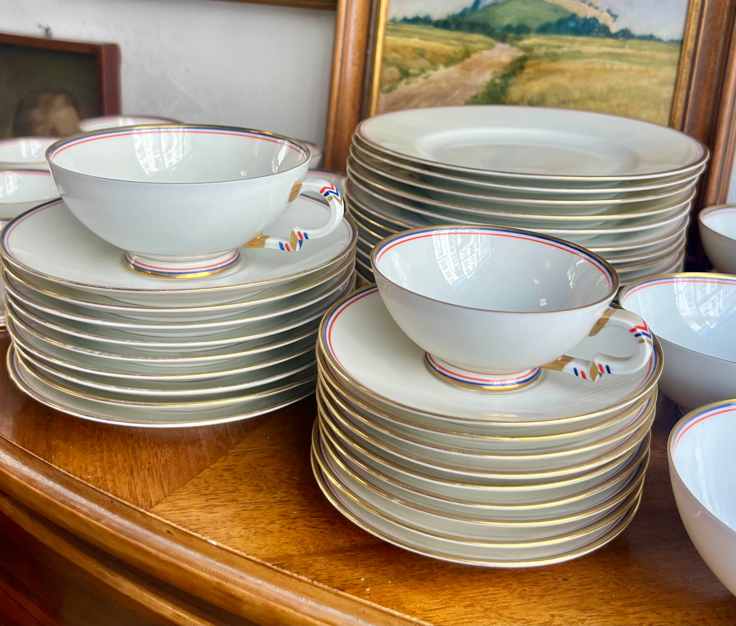 Vintage Service Porzellan Elegant