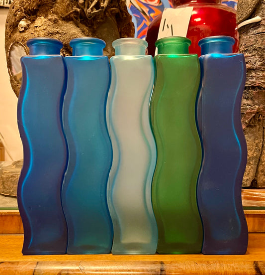 Lot 5 Vintage Vasen Glas