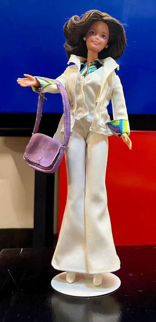 Barbie 1998 Disco White Outfit