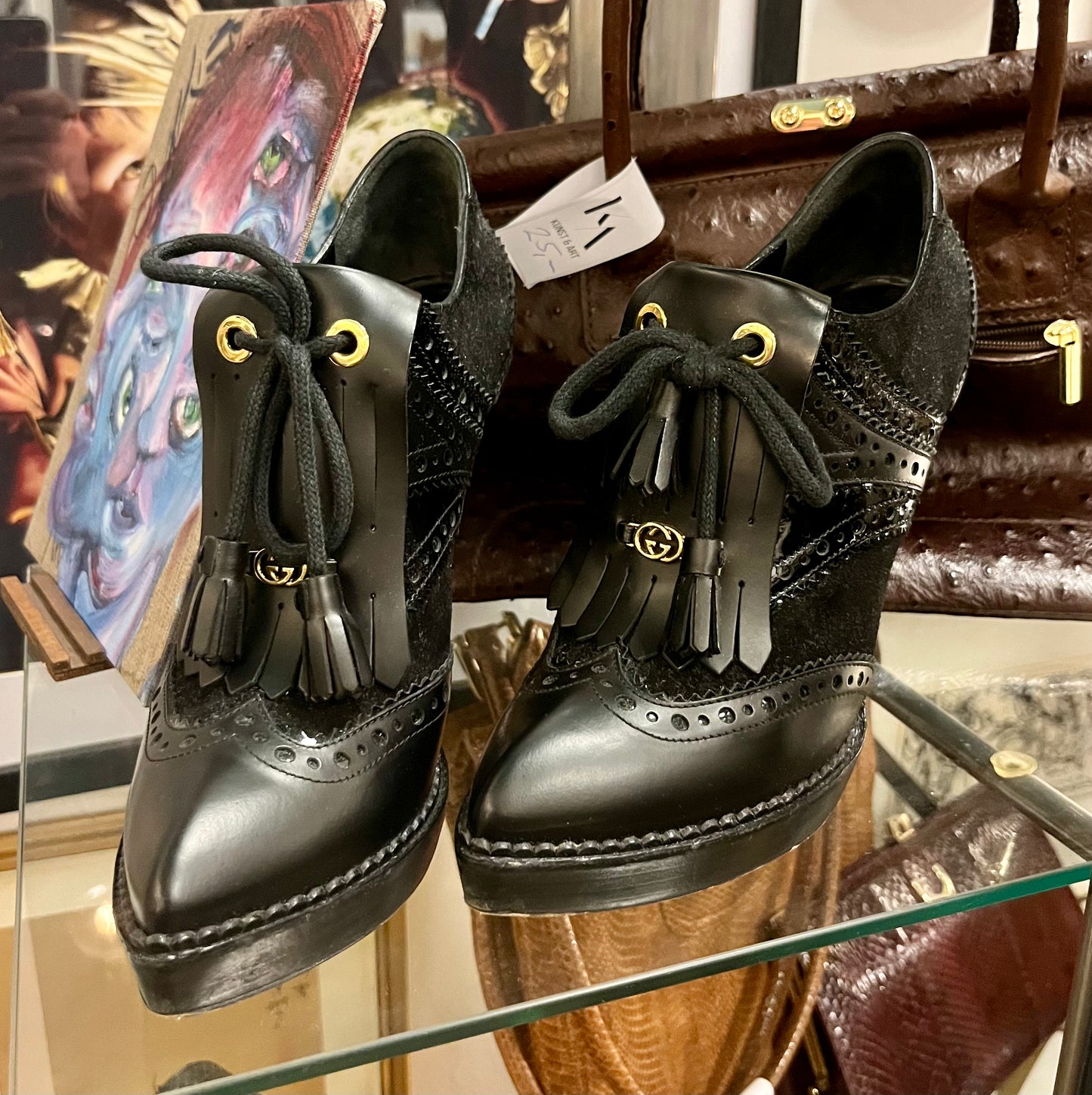 Vintage Gucci Stöckelschuhe Gr. 37,5