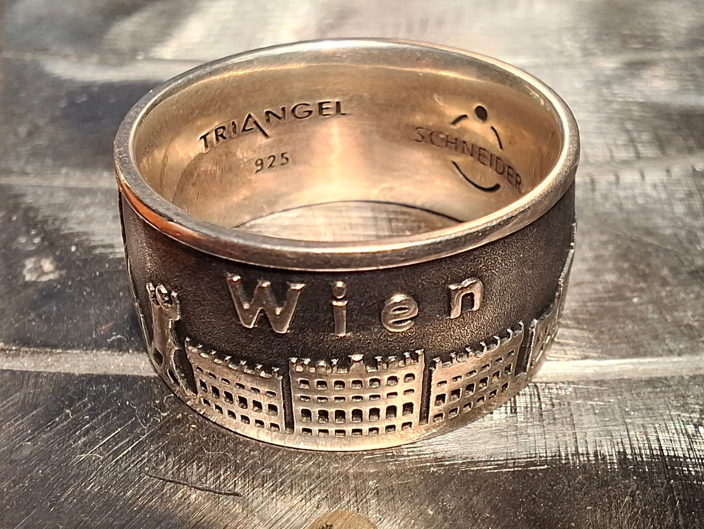 Vintage Silberring 925 Wien