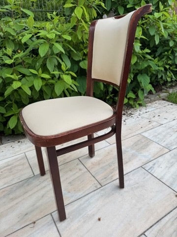 Sessel Thonet, Wien Lederbezogen