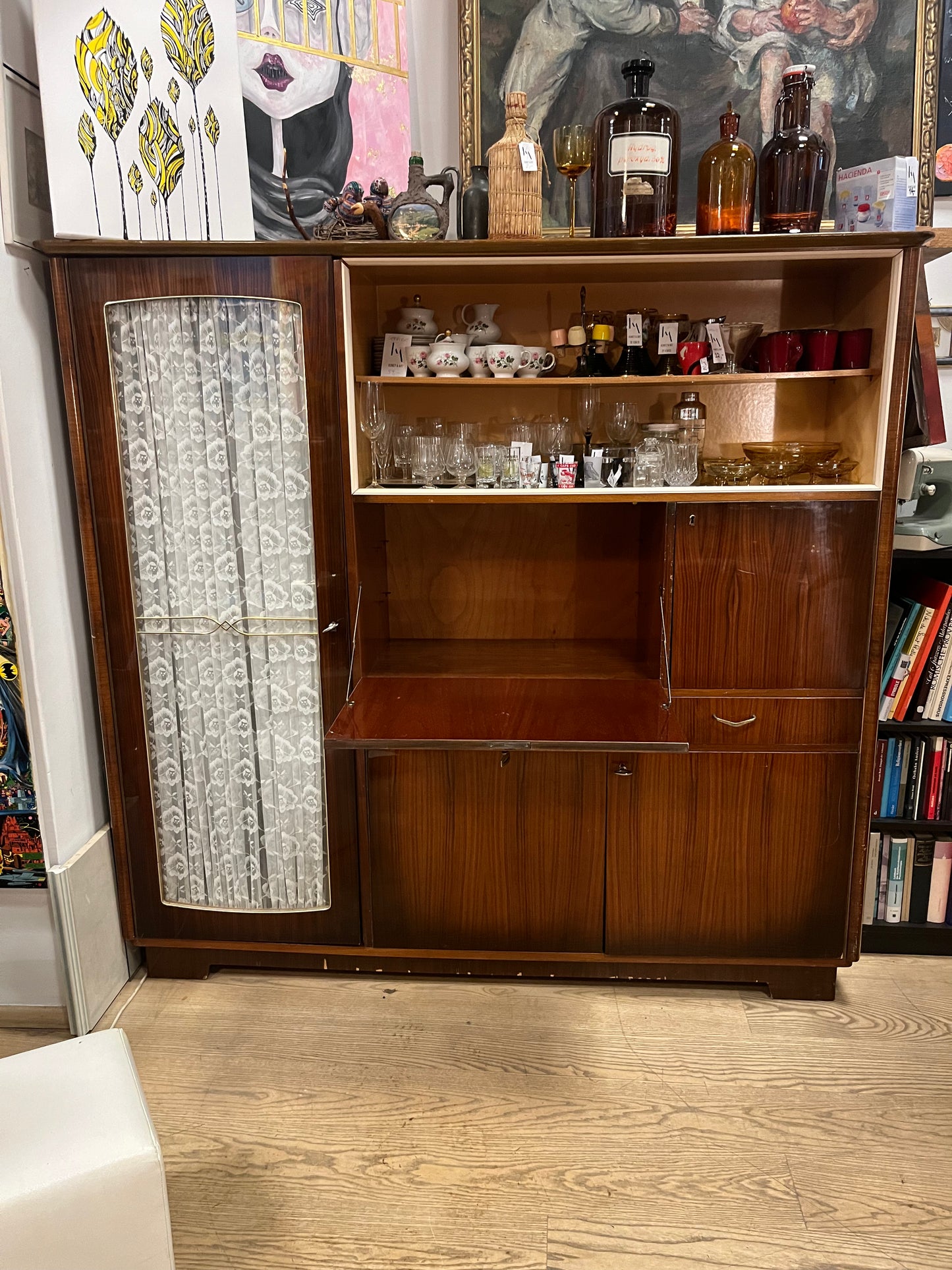 Vintage Schrank Kommoden Kombi