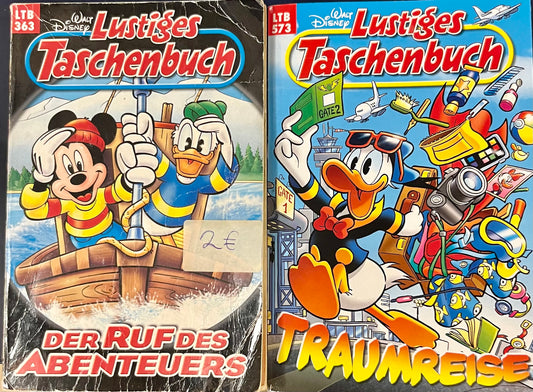 Lot 2 Stk. Lustiges Taschenbuch