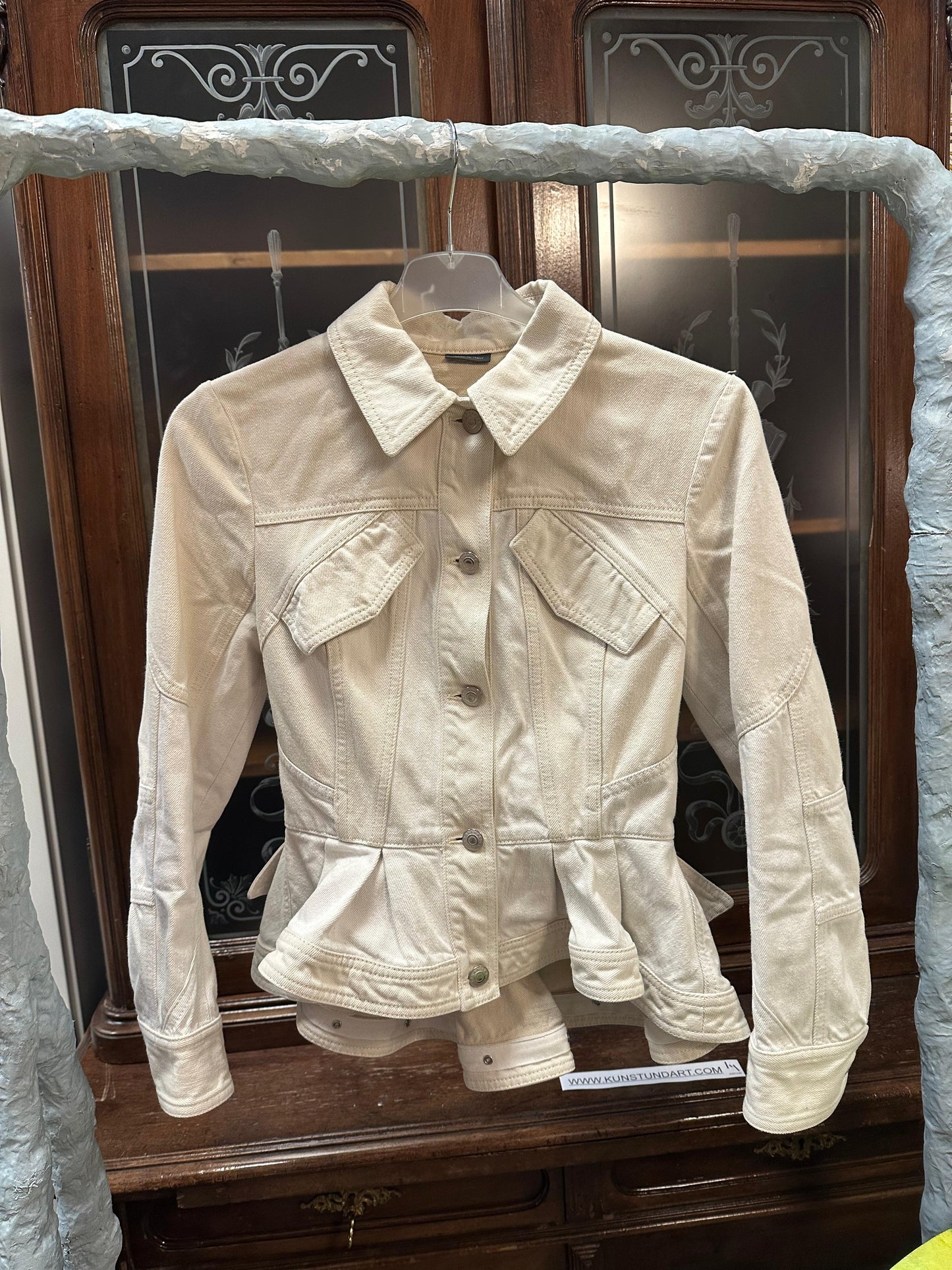 Vintage Alexander Mqueen Italy Jeans Jacke