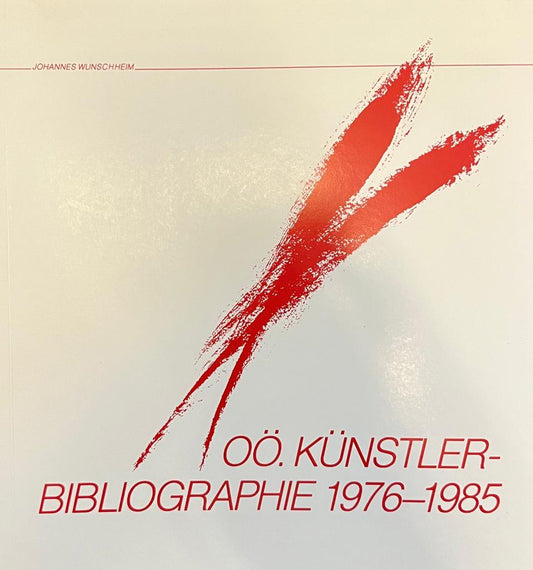 OÖ Künstler-Bibliographie 1976-1985, Kunstkatalog