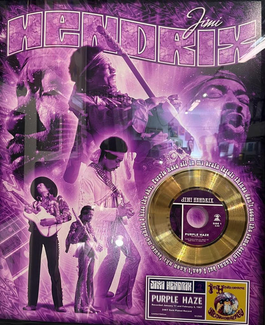 Purple Haze 24KT Gold plated Nr. 19/2500