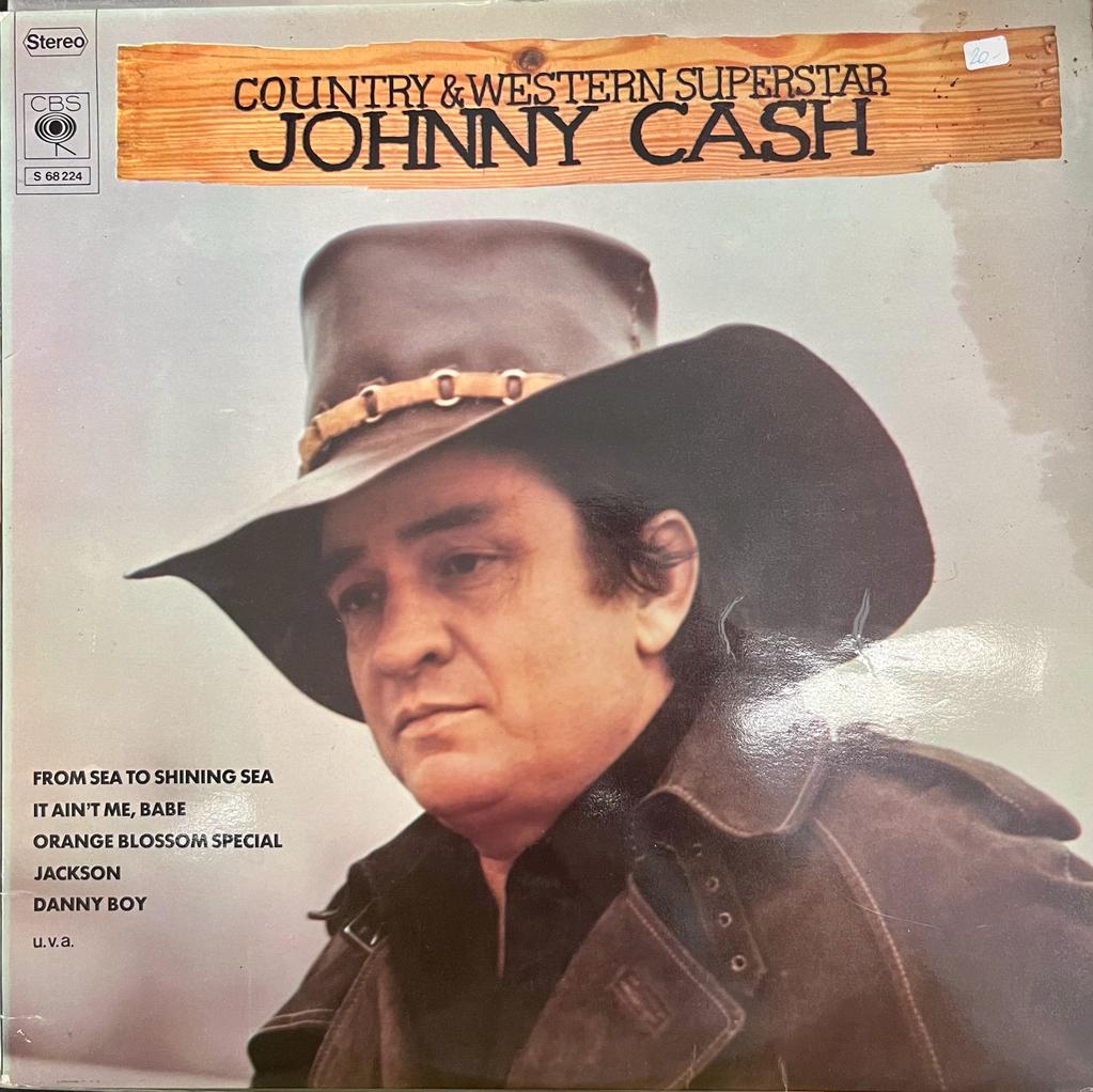 Country and Western Superstar Johnny Cash