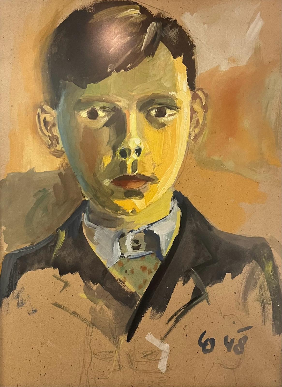 Portrait eines Knaben, Leopold Ozegovic 1947