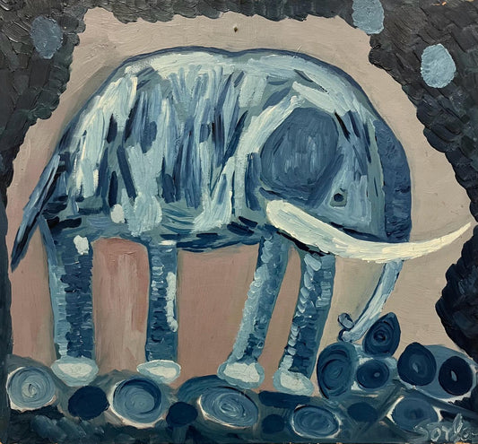 Der blaue Elefant, Sorbas Hans Kozierowski.