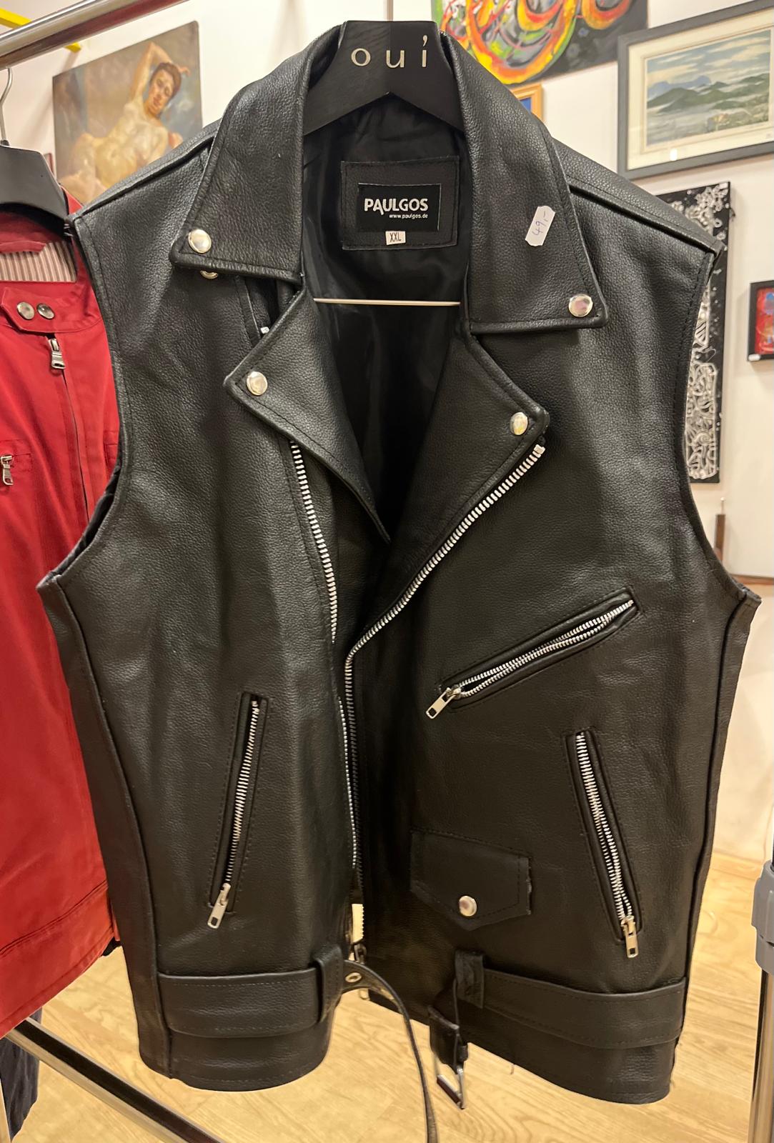 Vintage Lederjacke