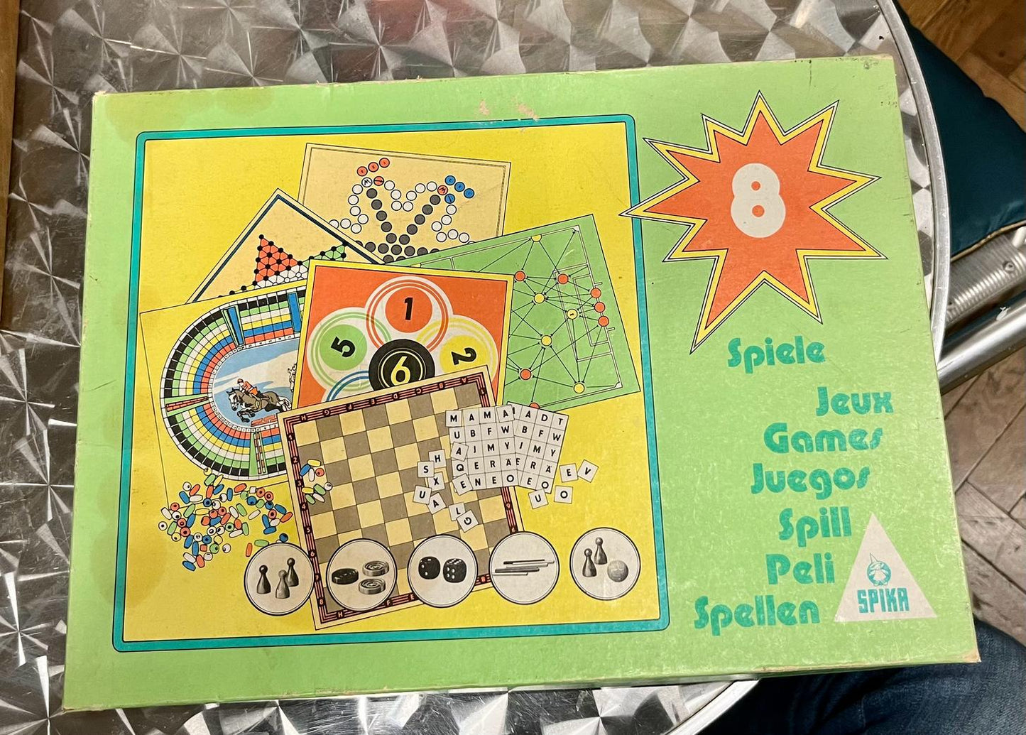 Vintage Gesellschaft Spiele orginal verpackt