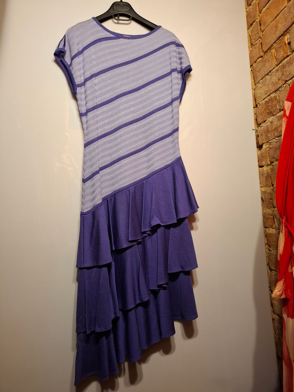Retro purple dress