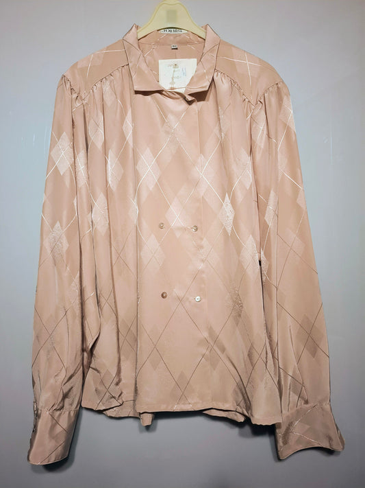 Jobis Vintage Bluse 1980er – Neu mit Etikett