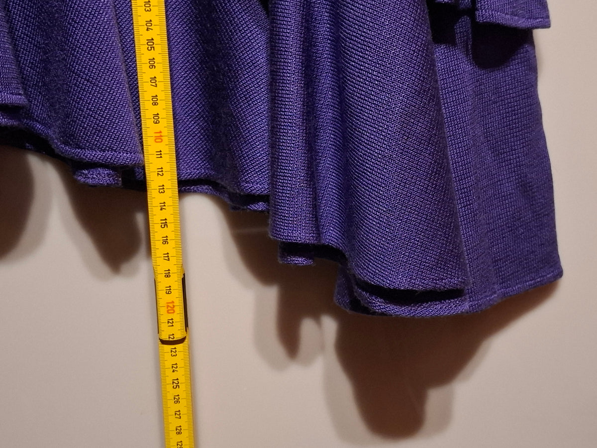 Retro purple dress