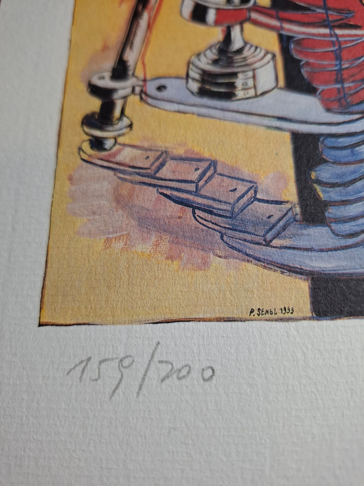 Peter Sengl : Lithographie
