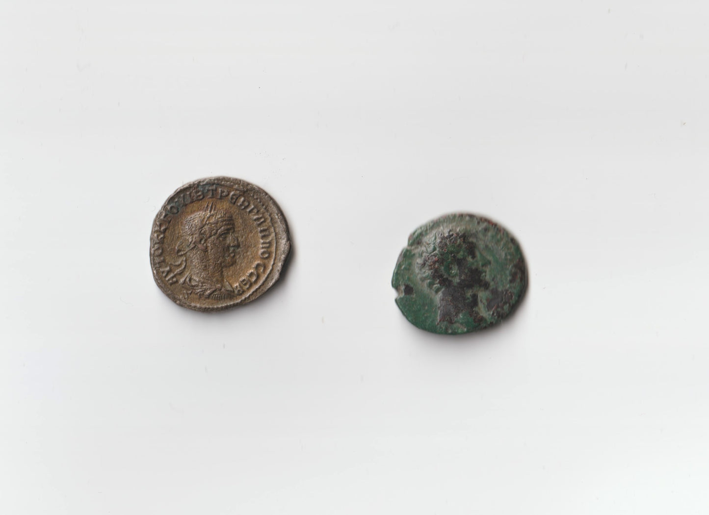 2 römische Münzen