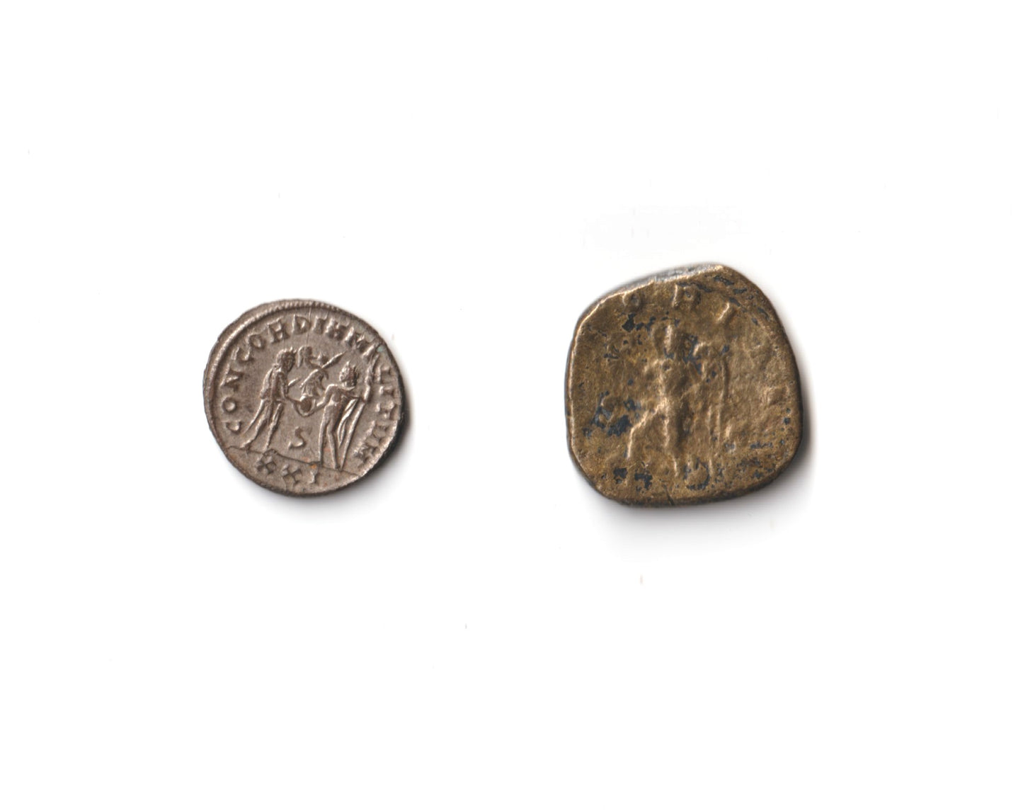 2 römische Münzen